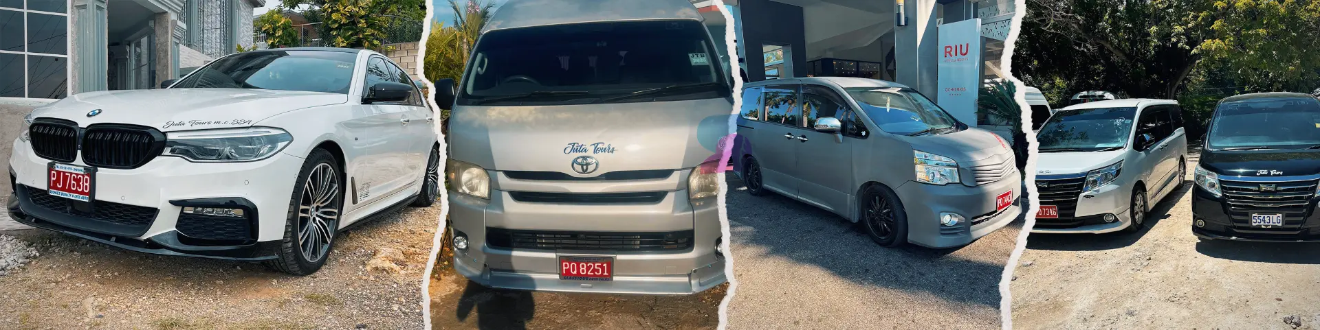 Fleet of private vehicles for Jamaica airport transfers